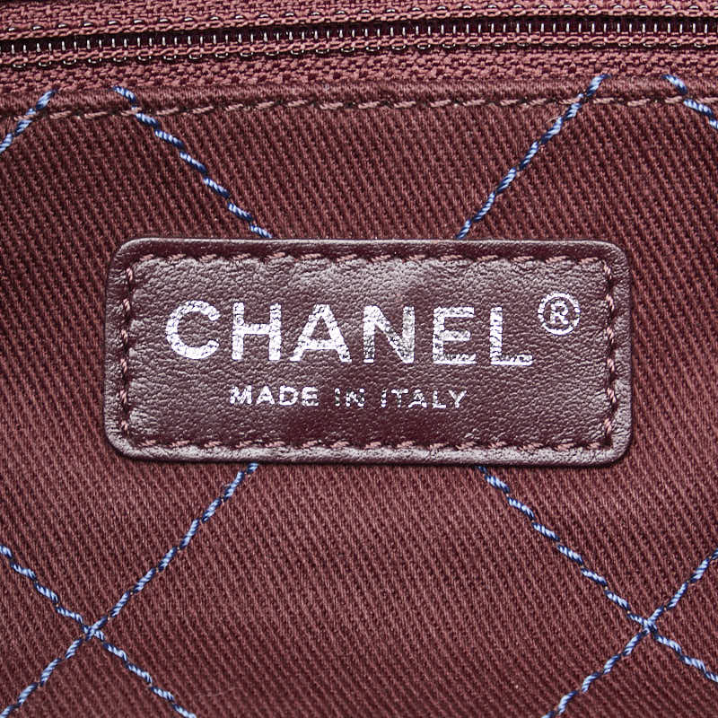 Top Quality Chanel Caviar Skin Matelasse Coco Mark Chain Tote