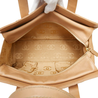 Top Quality Chanel Wild Stitch Coco Mark Tote Bag Beige