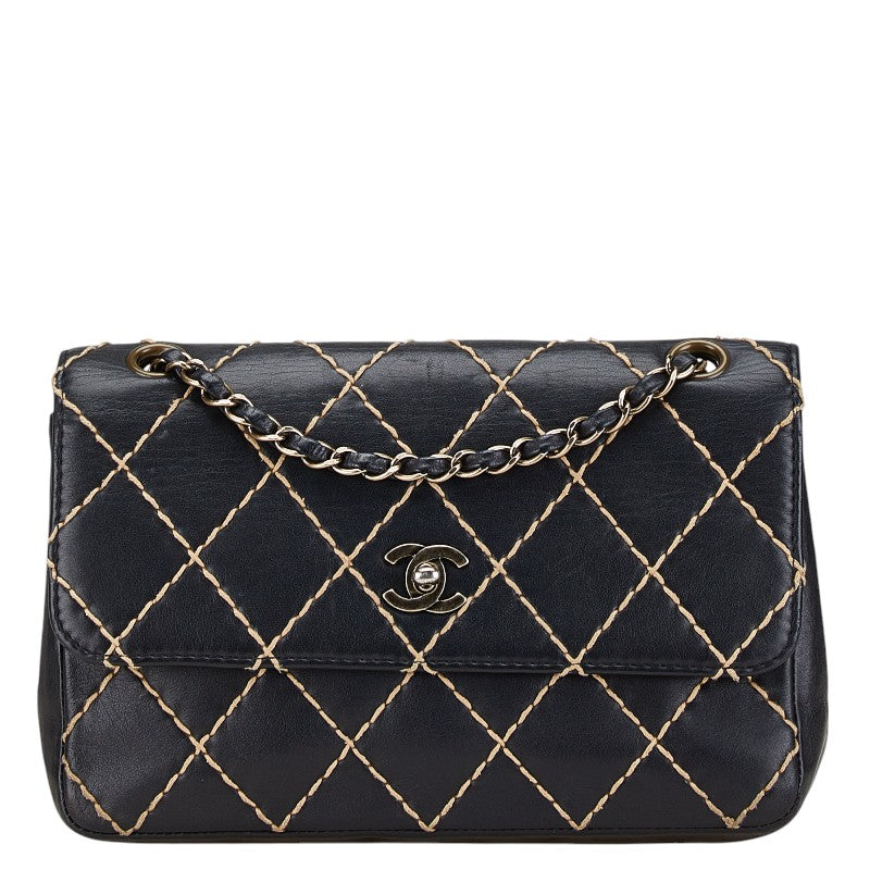 Top Quality Chanel Wild Stitch Leather Shoulder Bag