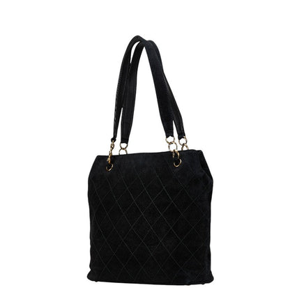 Top Quality Chanel Coco Mark Sweat Tote Bag Black