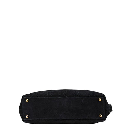 Top Quality Chanel Coco Mark Sweat Tote Bag Black