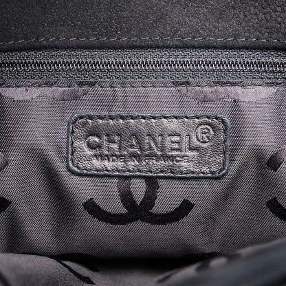 Top Quality Chanel Coco Mark Sweat Tote Bag Black