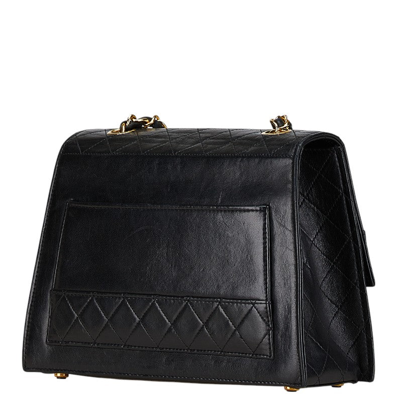 Top Quality Chanel Matelasse 2.55 Chain Shoulder Bag Black Gold