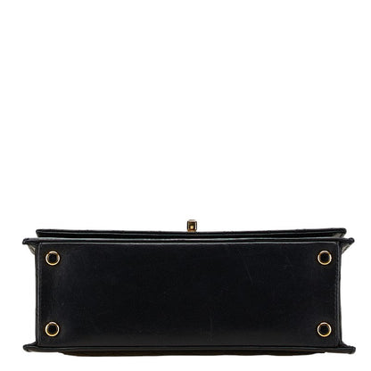 Top Quality Chanel Matelasse 2.55 Chain Shoulder Bag Black Gold