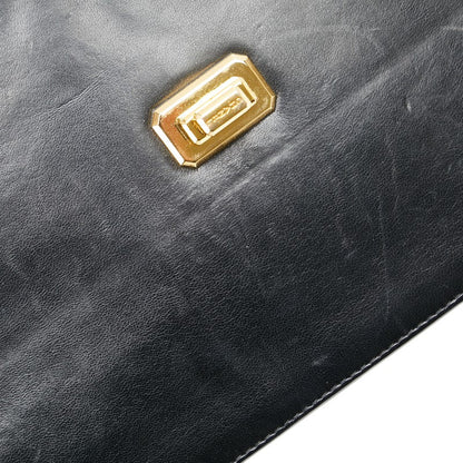 Top Quality Chanel Matelasse 2.55 Chain Shoulder Bag Black Gold