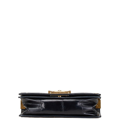 Top Quality Chanel Graffiti Boy Croc Embossed Leather Shoulder Bag