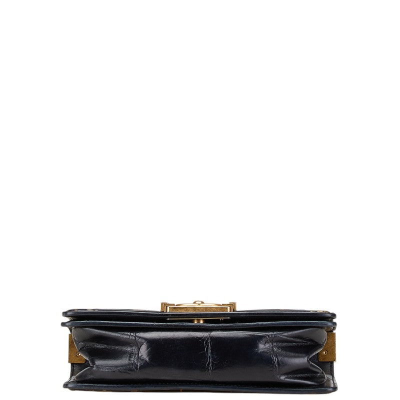 Top Quality Chanel Graffiti Boy Croc Embossed Leather Shoulder Bag