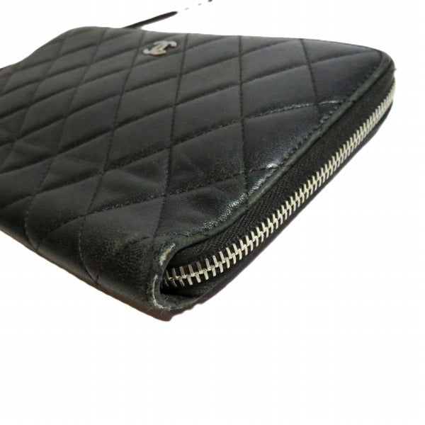 Top Quality Chanel Matelasse Organizer Zip Wallet