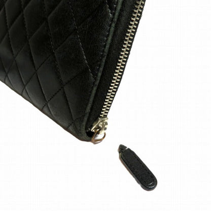 Top Quality Chanel Matelasse Organizer Zip Wallet