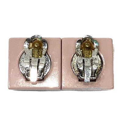 Top Quality Chanel Heart Rhinestone Earrings