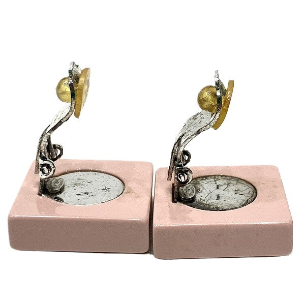 Top Quality Chanel Heart Rhinestone Earrings