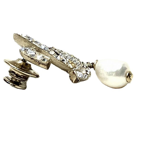 Top Quality Chanel Coco Mark Stone Pearl Brooch