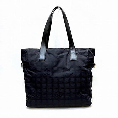 Top Quality Chanel Nylon Canvas Leather Tote GM A15825