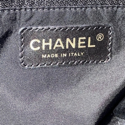 Top Quality Chanel Nylon Canvas Leather Tote GM A15825
