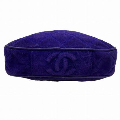 Top Quality Chanel Suede Matelasse Mini Chain Bag