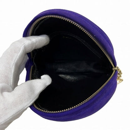 Top Quality Chanel Suede Matelasse Mini Chain Bag
