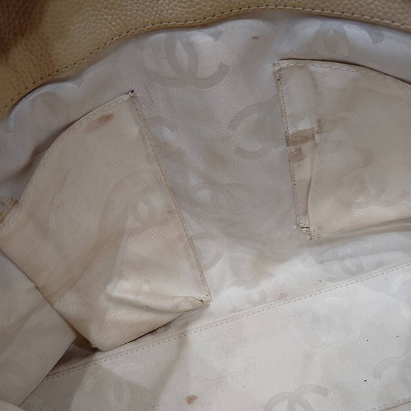 Top Quality Chanel Lambskin Tote Handbag Beige