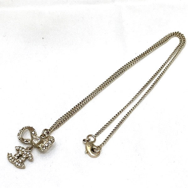 Top Quality Chanel Ribbon Coco Mark Necklace A42647