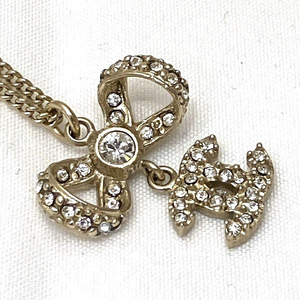 Top Quality Chanel Ribbon Coco Mark Necklace A42647