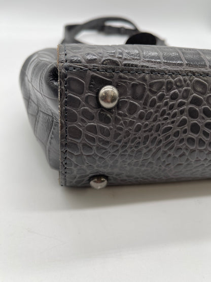 CROSSBODY DESIGNER PATRICIA NASH in GREY. Size: SMALL
