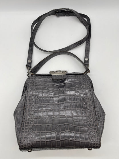 CROSSBODY DESIGNER PATRICIA NASH in GREY. Size: SMALL