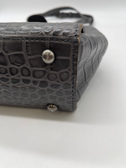CROSSBODY DESIGNER PATRICIA NASH in GREY. Size: SMALL