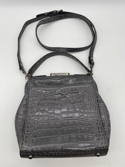 CROSSBODY DESIGNER PATRICIA NASH in GREY. Size: SMALL