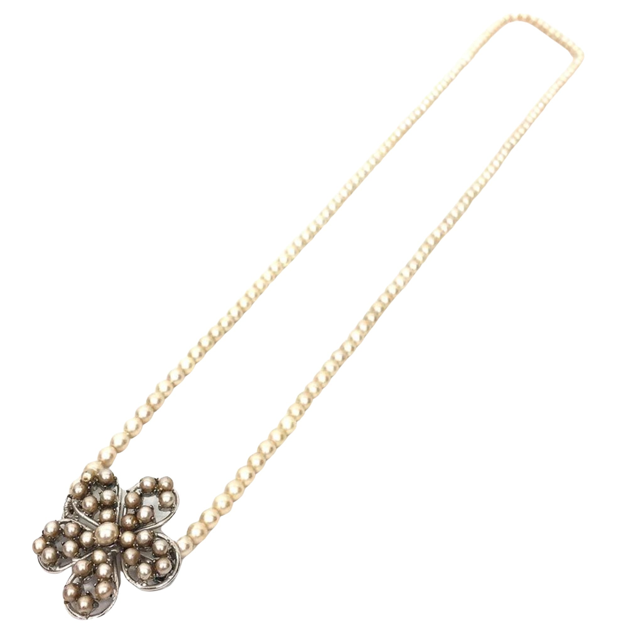 Top Quality Chanel Clover Necklace