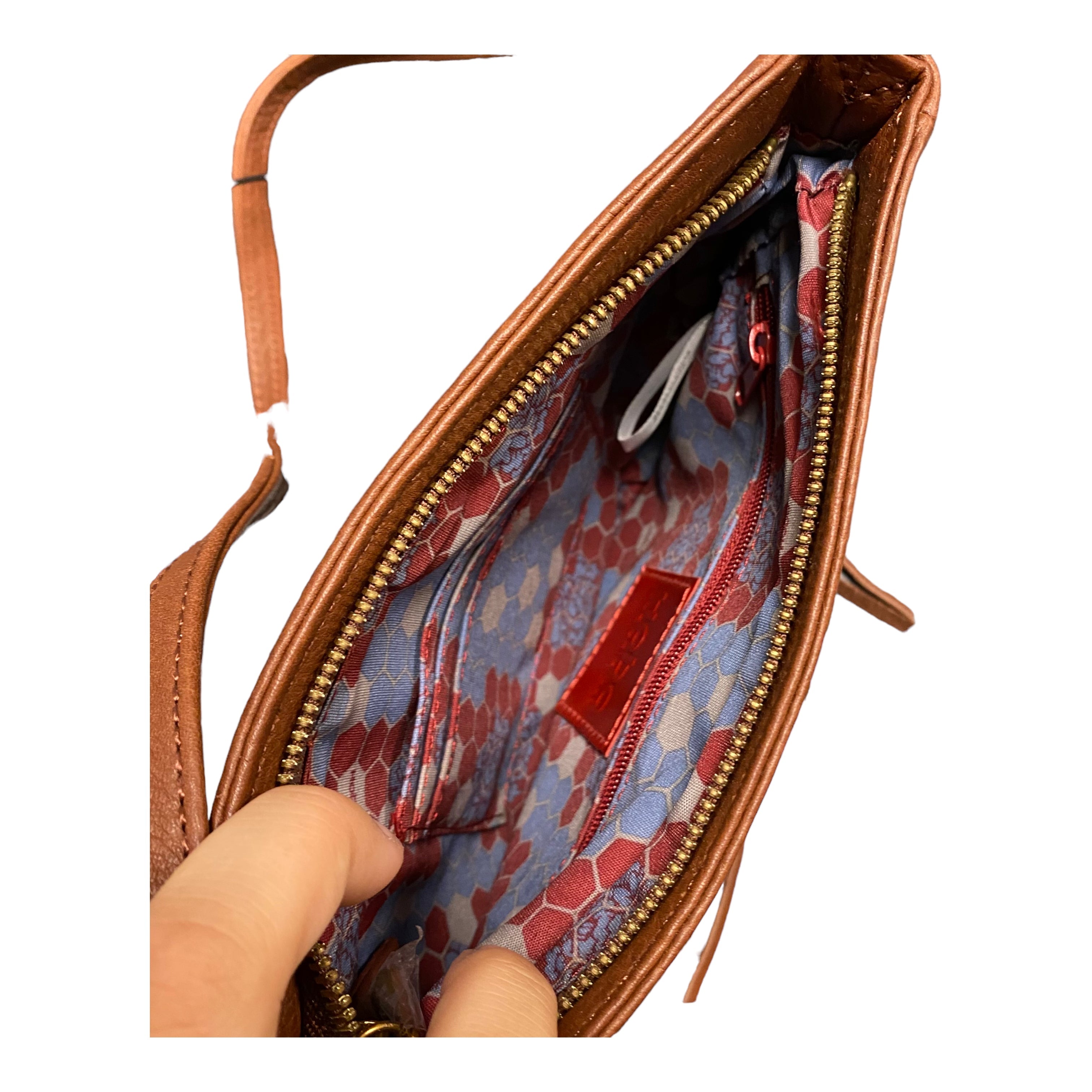 Handbag Leather By Hobo Intl. Size: Small