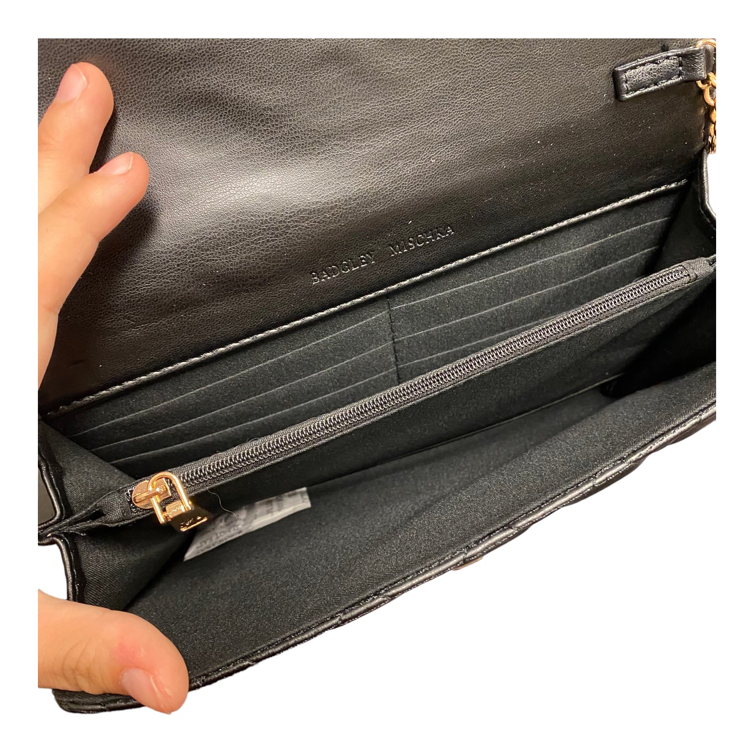Handbag Designer By Badgley Mischka. Size: Small