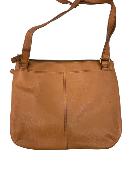 Handbag Leather By Fossil. Size: Medium
