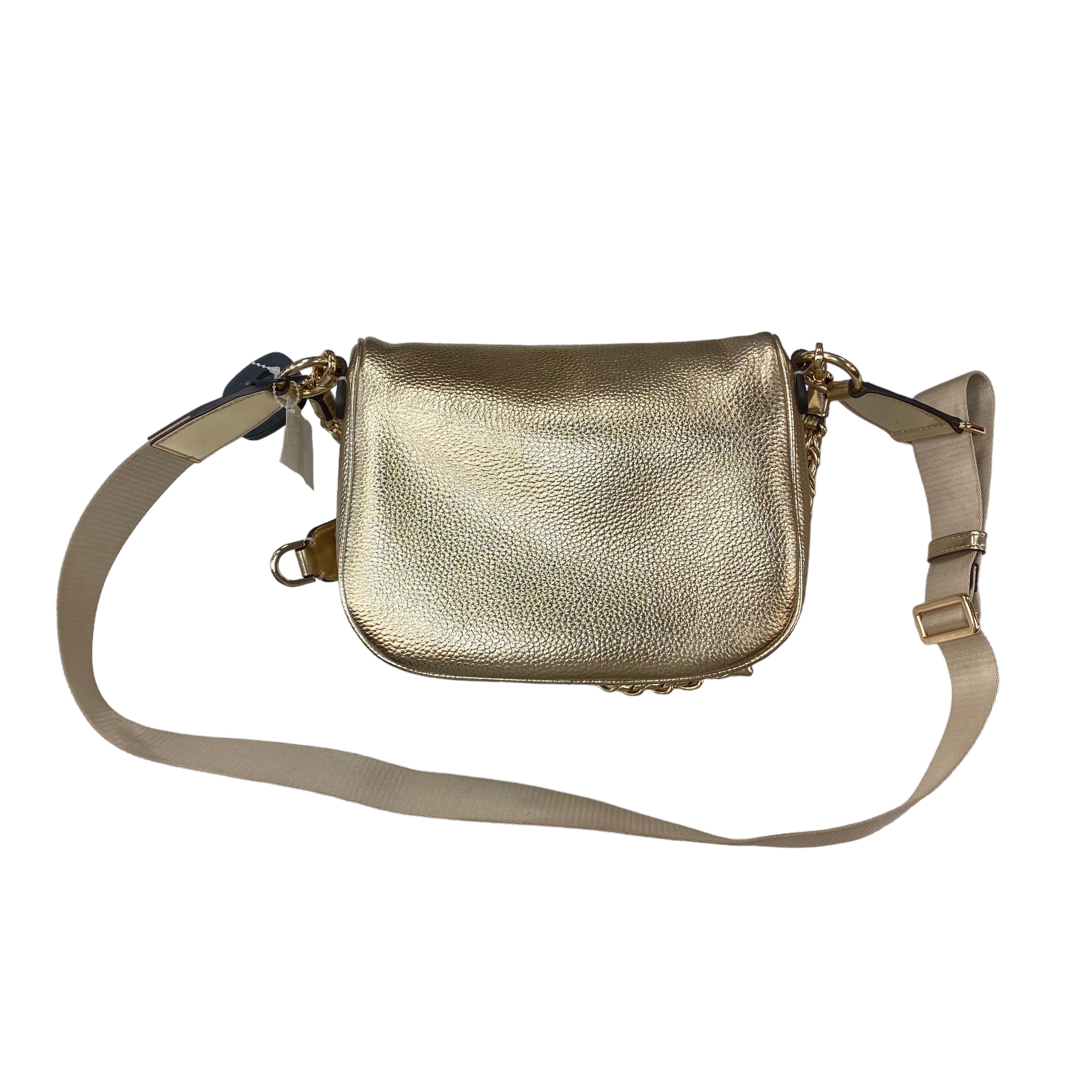 Gold Handbag Designer Michael Kors. Size Medium