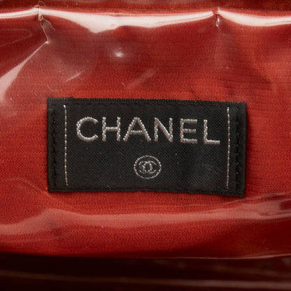 Top Quality Chanel Travel Line Boston Bag Handbag Nylon/Vinyl Black Ladies