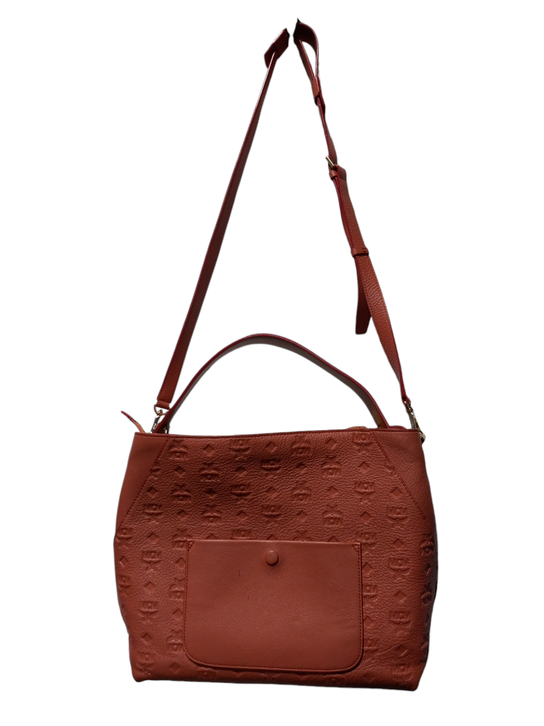 Handbag Luxury Designer By Mcm. Size: Medium