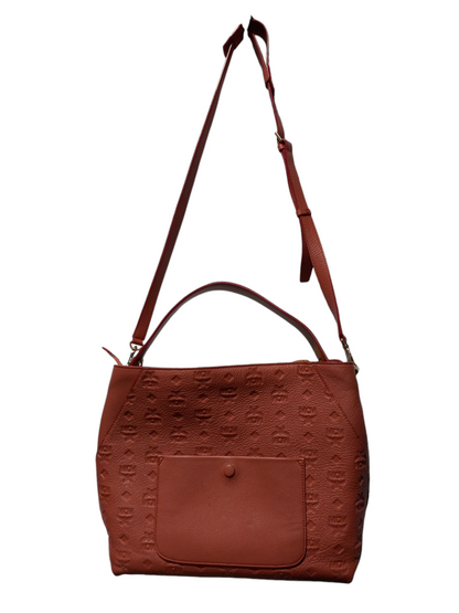 Handbag Luxury Designer By Mcm. Size: Medium