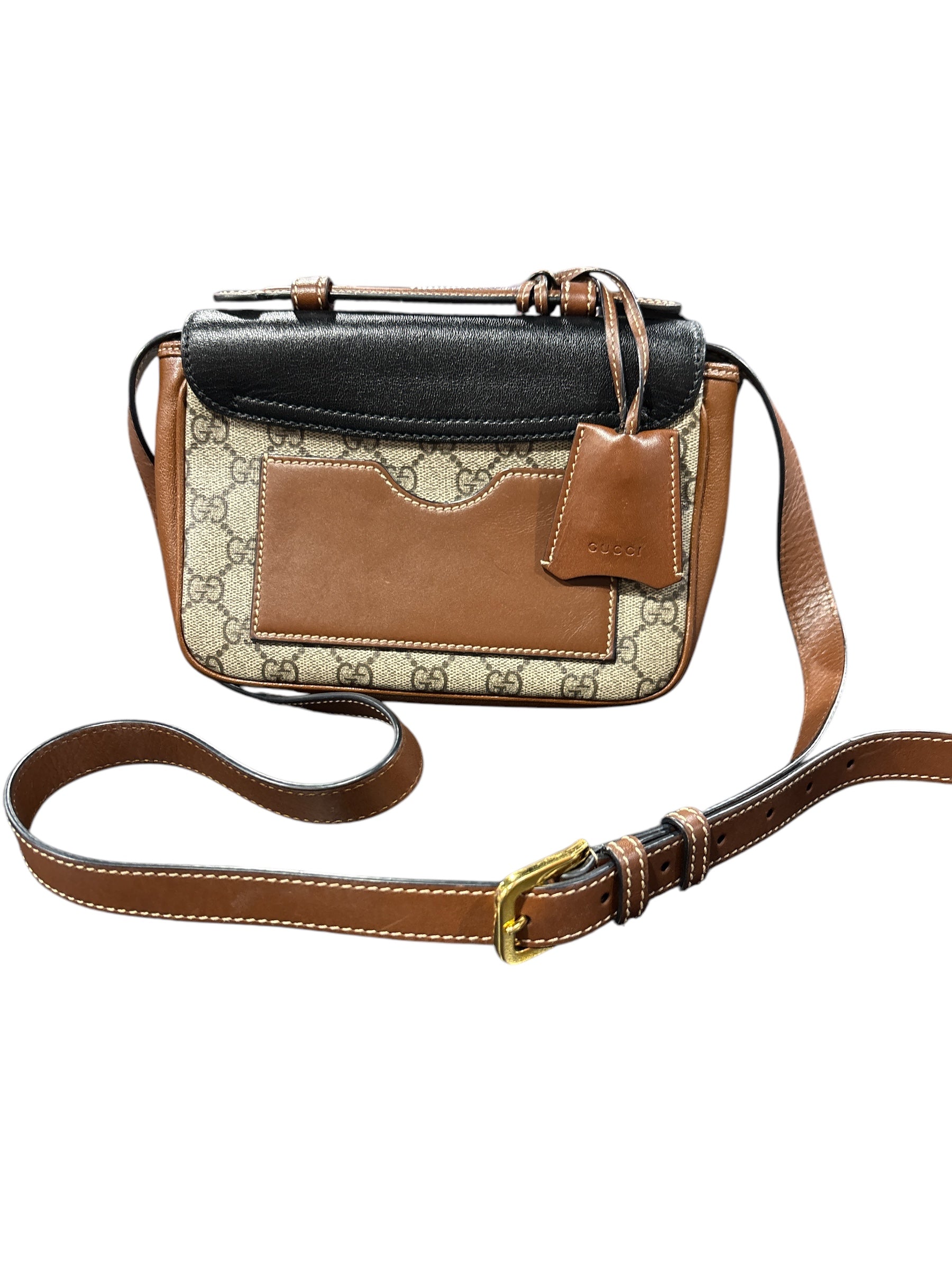 Handbag Luxury Designer By Gucci. Size: Small
