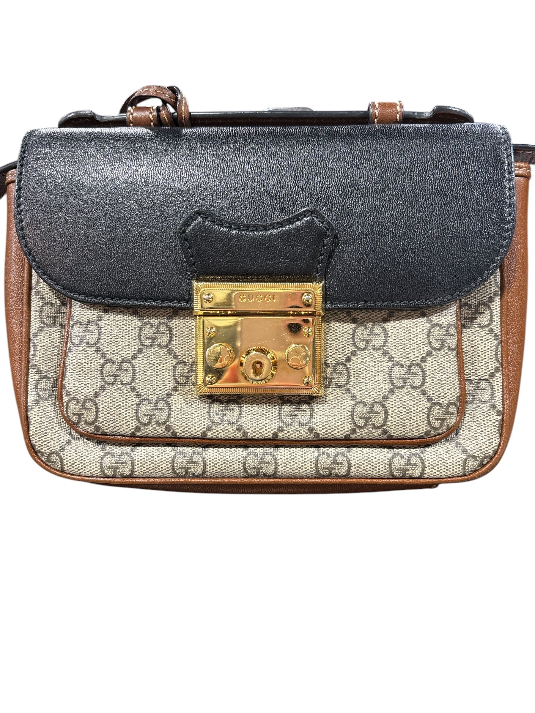 Handbag Luxury Designer By Gucci. Size: Small