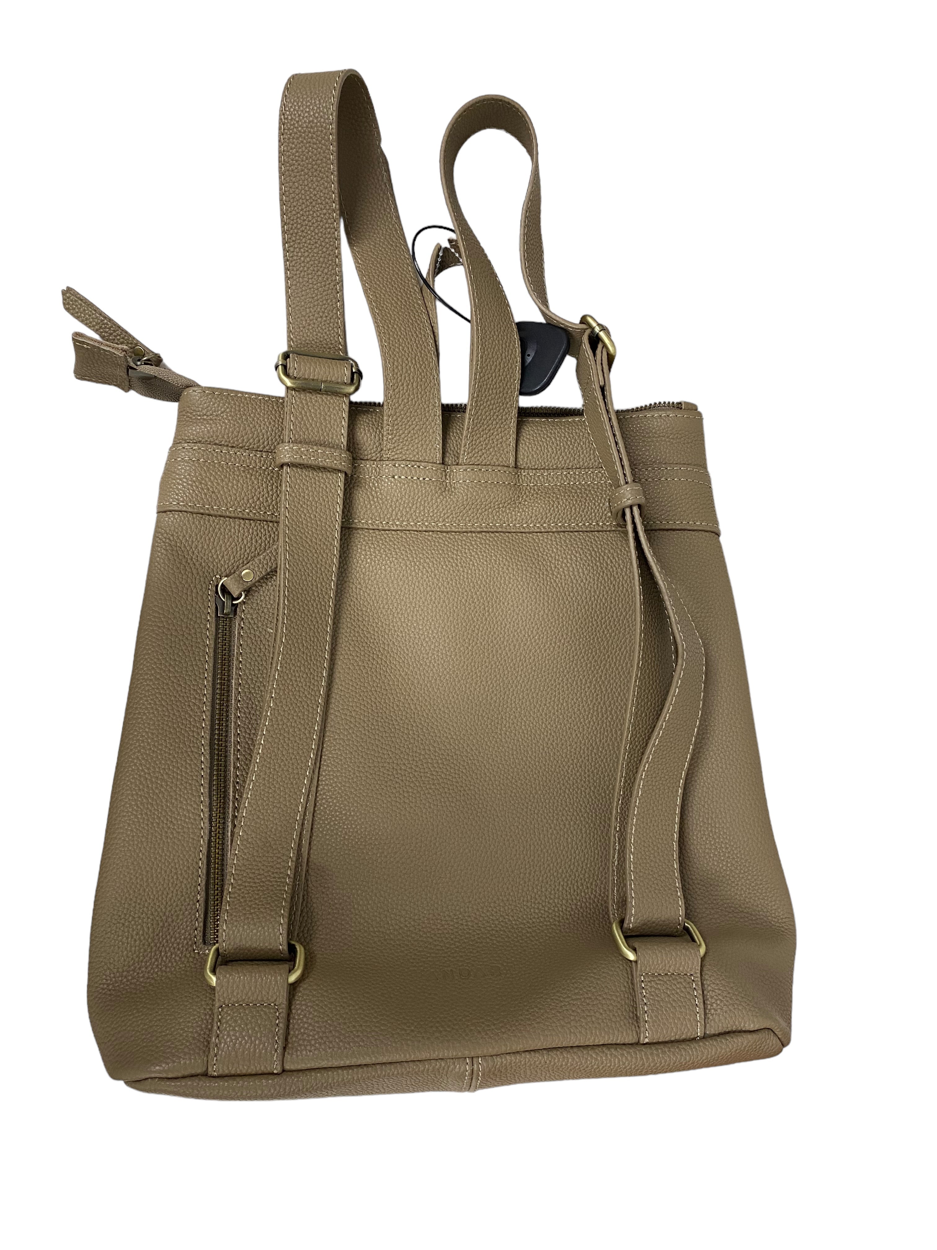 Backpack Leather ANDAR. Size Large