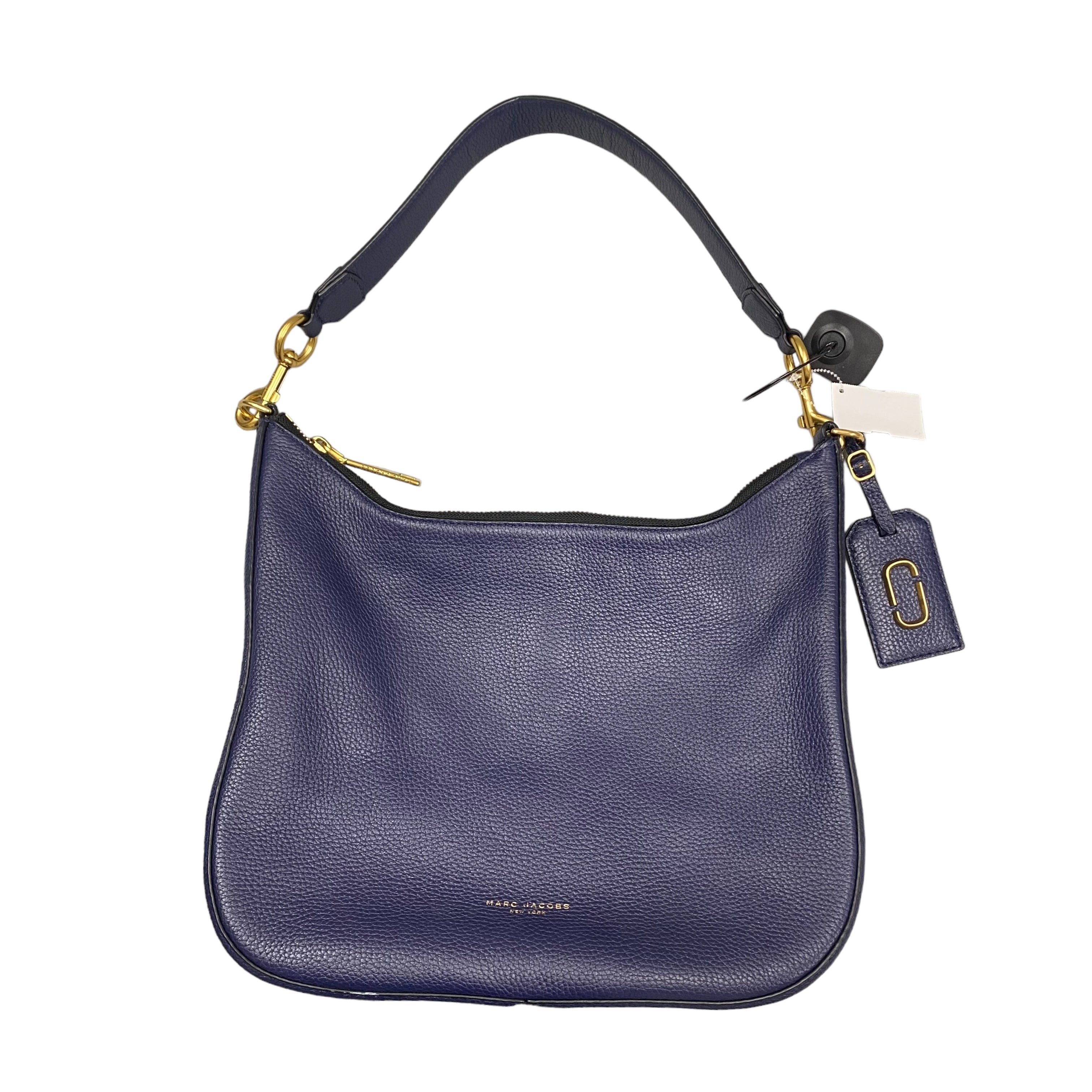 Navy Handbag Designer Marc Jacobs. Size Large