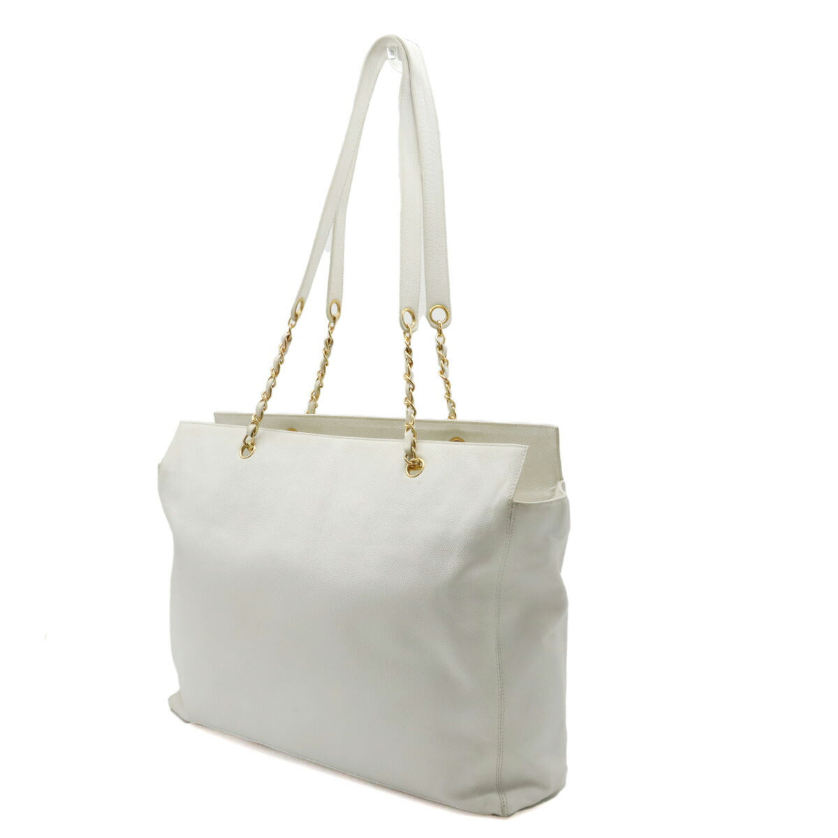Top Quality Chanel Caviar Skin Coco Mark Chain Tote Bag