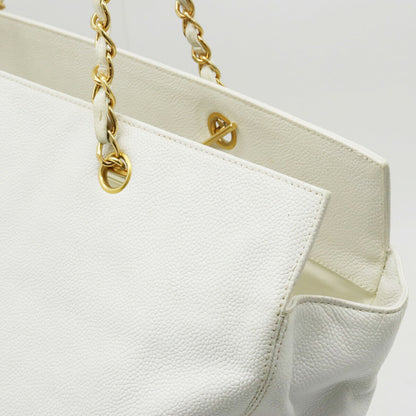 Top Quality Chanel Caviar Skin Coco Mark Chain Tote Bag