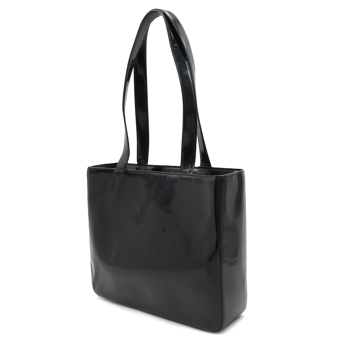 Top Quality Chanel Coco Mark Logo Patent Tote Bag