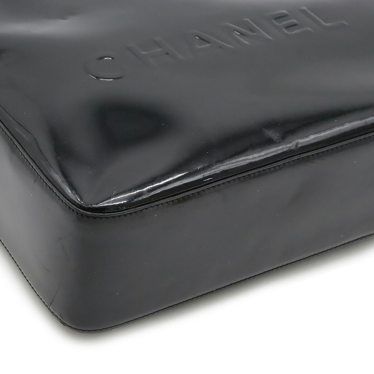 Top Quality Chanel Coco Mark Logo Patent Tote Bag