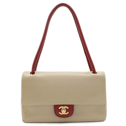 Top Quality Chanel Leather Coco Mark Shoulder Bag
