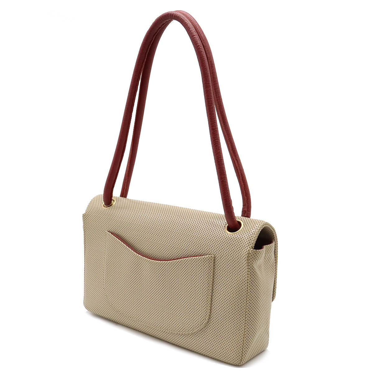 Top Quality Chanel Leather Coco Mark Shoulder Bag