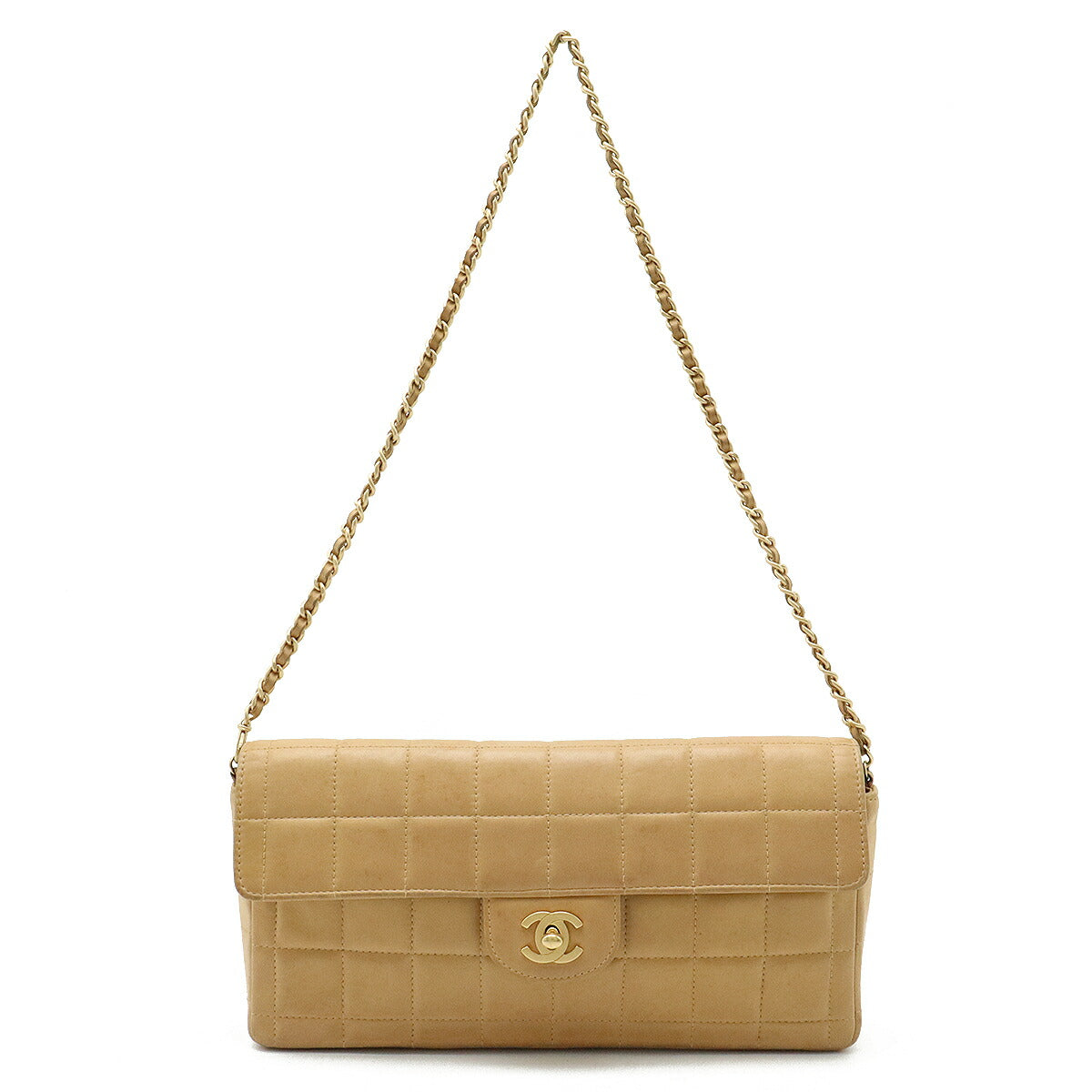Top Quality Chanel Lambskin Chocolate Bar Shoulder Bag A15316