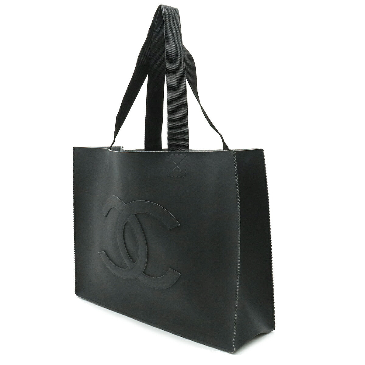 Top Quality Chanel Coco Mark Rubber Tote Bag