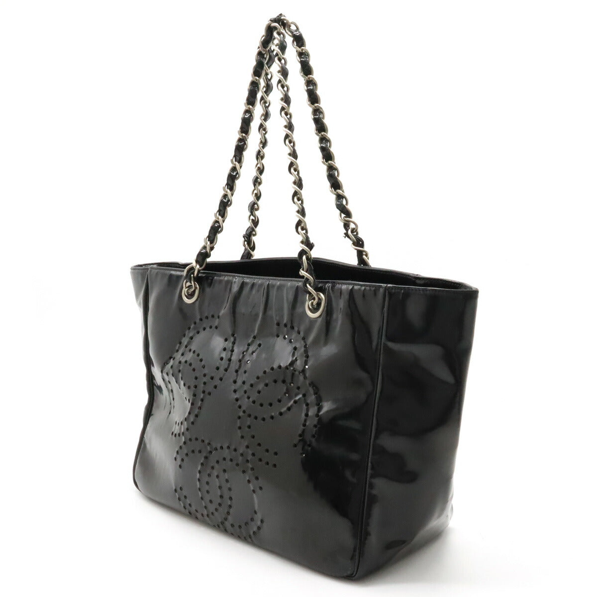 Top Quality Chanel Triple Coco Mark Chain Shoulder Bag Black