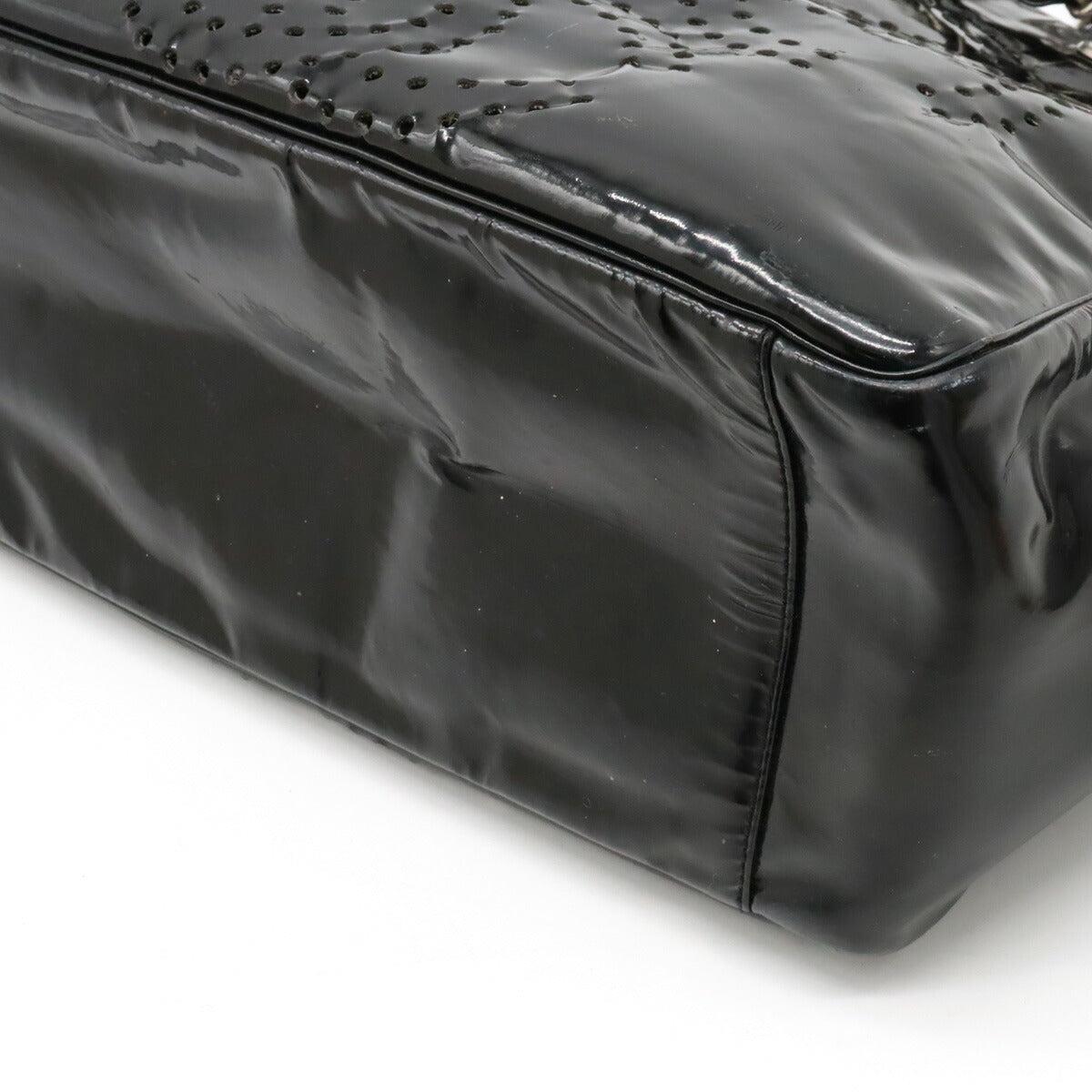 Top Quality Chanel Triple Coco Mark Chain Shoulder Bag Black