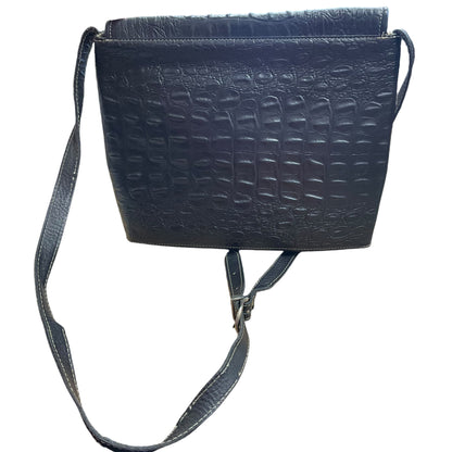 Crossbody Leather By Unisa. Size: Large